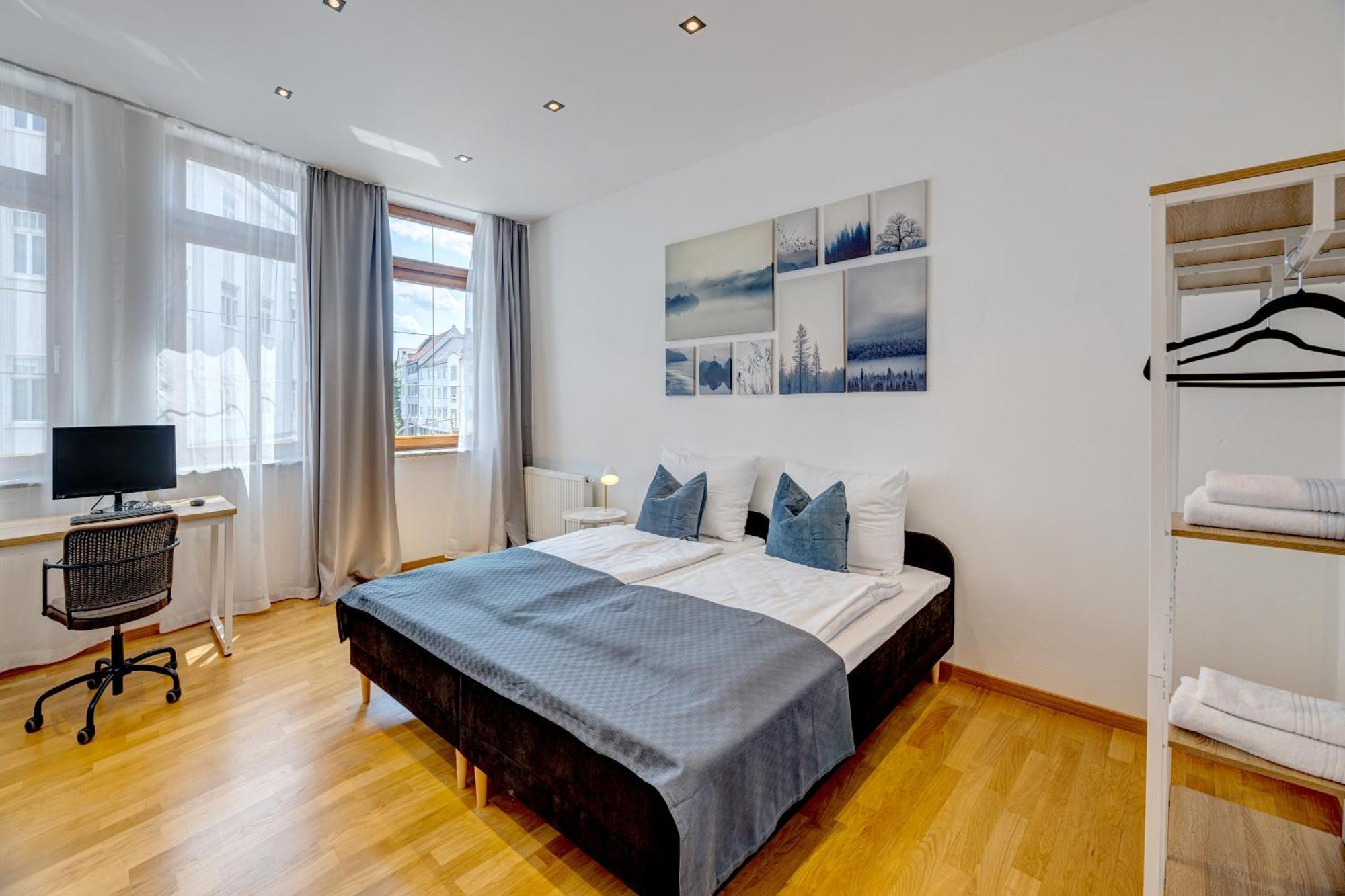 Kaza Guesthouse, Centrally Located 2 & 3 Bedroom Apartments In اوغسبورغ المظهر الخارجي الصورة